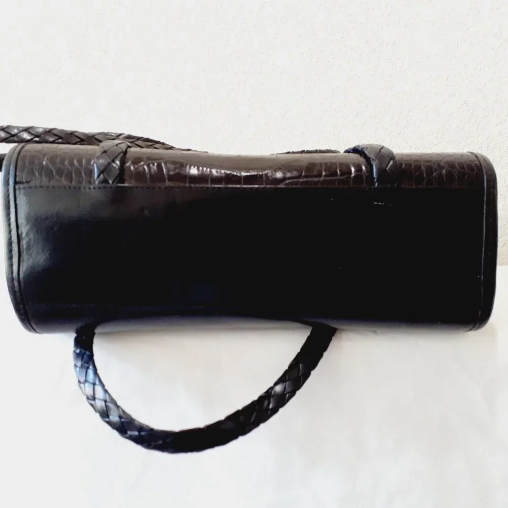 Brighton Croc Style Messenger Bag